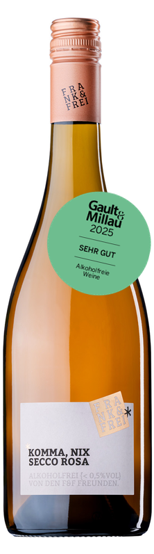 2024 Komma Nix - Alkoholfreier Secco Rosa